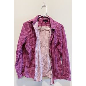 Lands’ End Rose Button Down Oxford Top